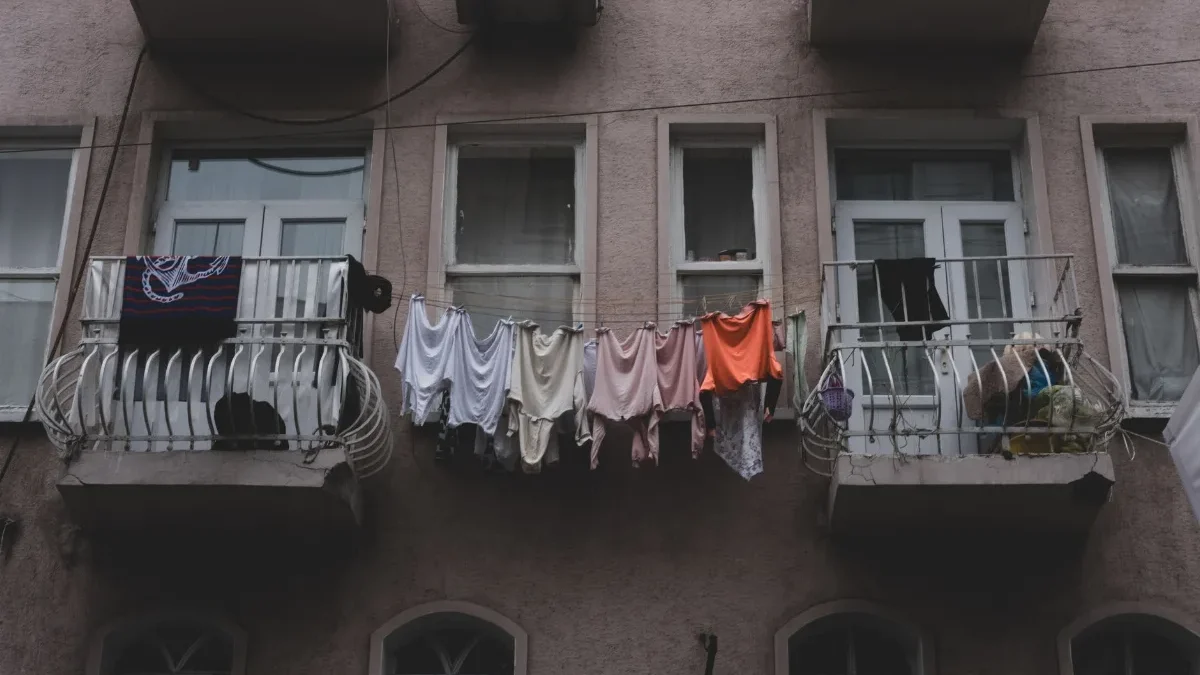 Gas Geyser Balcony