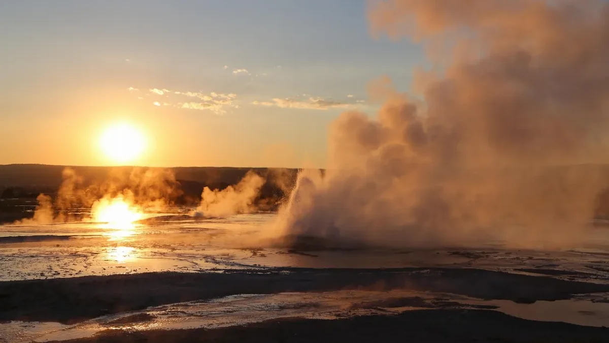Geyser In Box