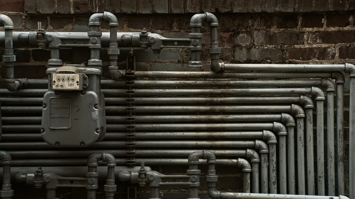 Geyser Inlet Pipe