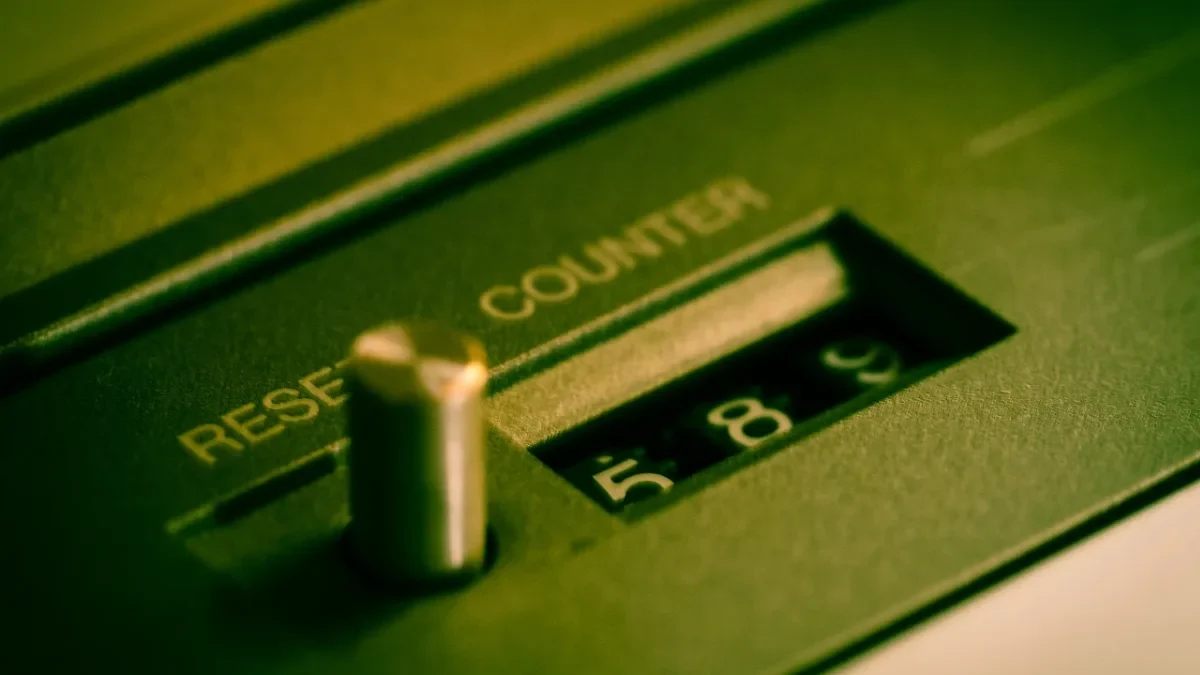 Red Reset Button